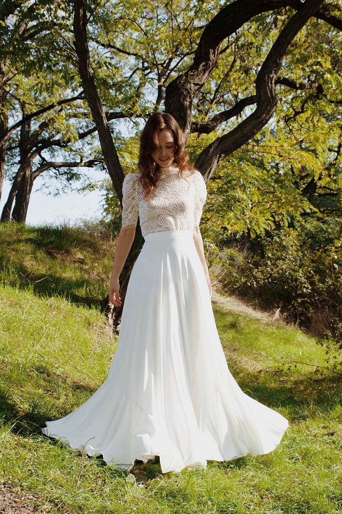 thereseundluise-bettina-hirtreiter-mixandmach-01-01-rock-und-top-lena thereseundluise-mix-and-match-spitzentop-puffärmel-langer-rock